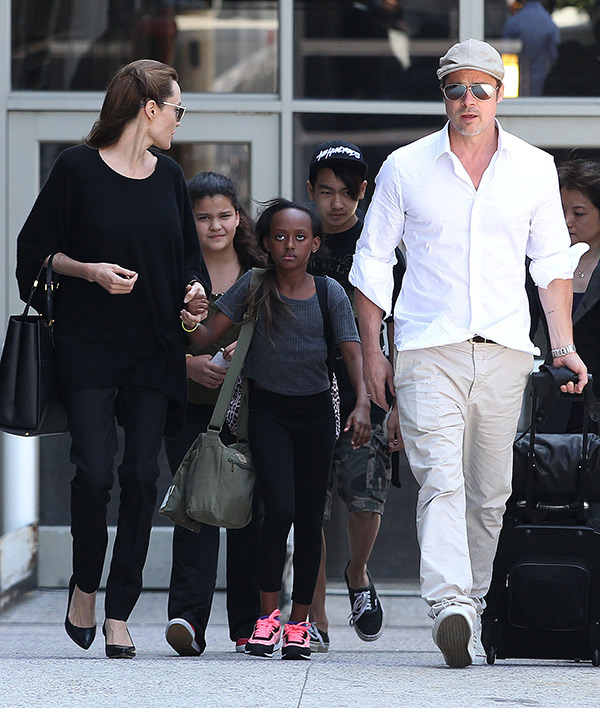 Angelina Jolie Keeping Kids From Brad