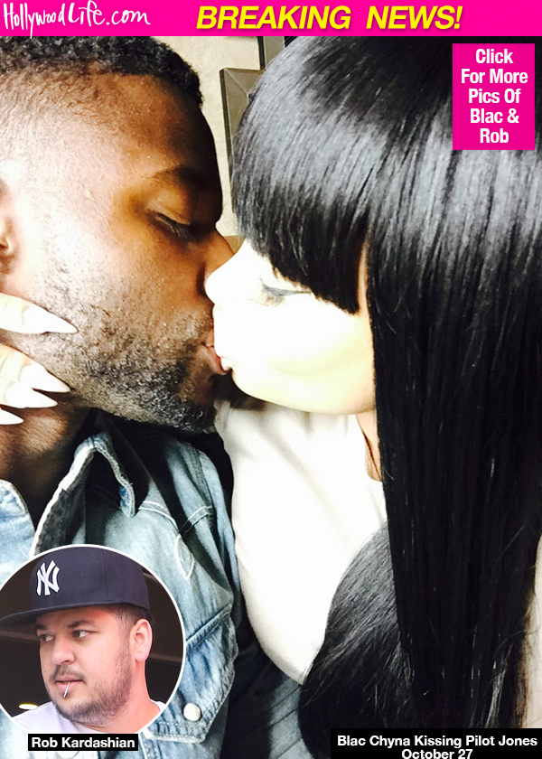 Blac Chyna Kissing Pilot Jones