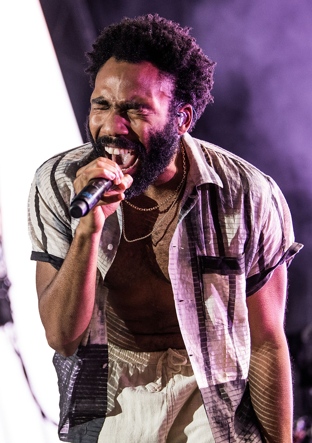 Donald Glover performs as Childish Gambino
Lovebox Festival, Gunnersbury Park, London, UK - 14 Jul 2018