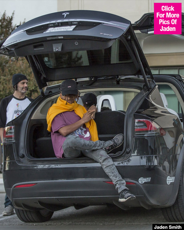 Jaden Smith New Car