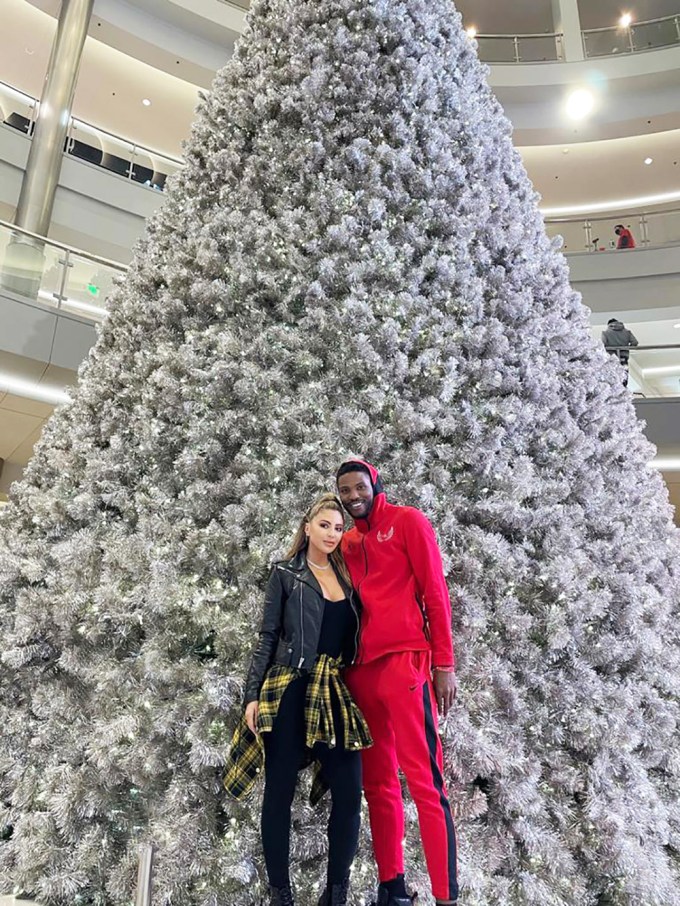 Larsa Pippen & Malik Beasley Get Festive