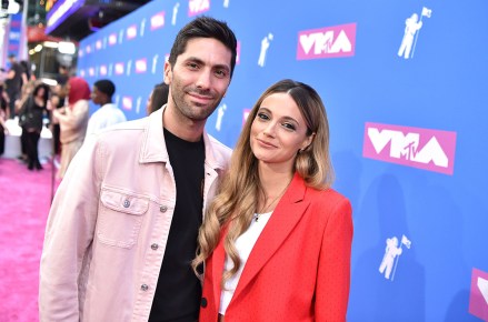 Nev Schulman and Laura PerlongoMTV Video Music Awards, Arrivals, New York, USA - 20 Aug 2018