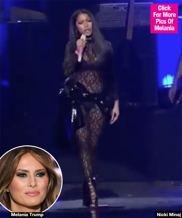 Nicki Minaj Melania Trump Brainless