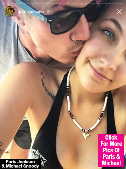 Paris Jackson PDA Michael Snoddy