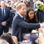 The Prince and Princess of Wales and The Duke and Duchess of Sussex view the tributes left after the Death of Queen Elizabeth II, at Windsor Castle, Windsor, Berkshire, UK, on the 10th September 2022. 10 Sep 2022 Pictured: The Prince and Princess of Wales and The Duke and Duchess of Sussex view the tributes left after the Death of Queen Elizabeth II, at Windsor Castle, Windsor, Berkshire, UK, on the 10th September 2022. Photo credit: Mirrorpix / MEGA TheMegaAgency.com +1 888 505 6342 (Mega Agency TagID: MEGA894266_001.jpg) [Photo via Mega Agency]