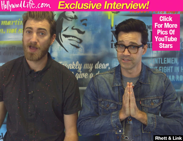 Rhett and Link Celebrity Crushes