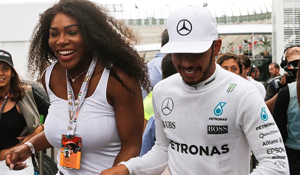 Serena Williams Dating Lewis Hamilton