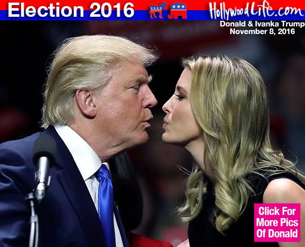 Donald Ivanka Trump Kiss