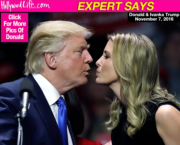 Ivanka Trump Donald Trump Kiss