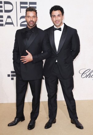 Ricky Martin and husband Jwan Yosef
28th annual amfAR Gala, Arrivals, 75th Cannes Film Festival, France - 26 May 2022