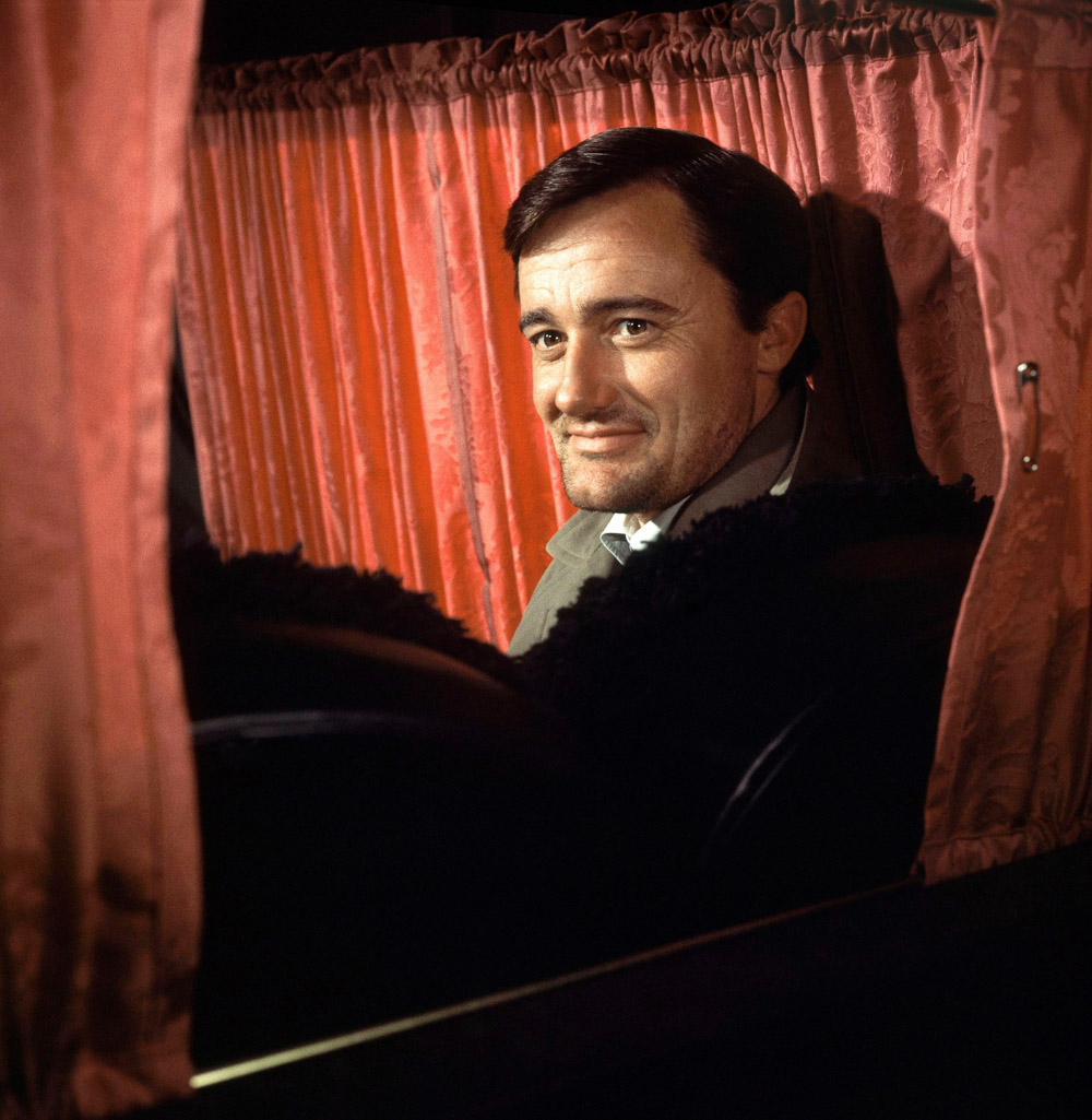 Actor Robert Vaughn, star of "The Man from U.N.C.L.E." is shown in Rome in an undated photo
Robert Vaughn, Rome, Italy