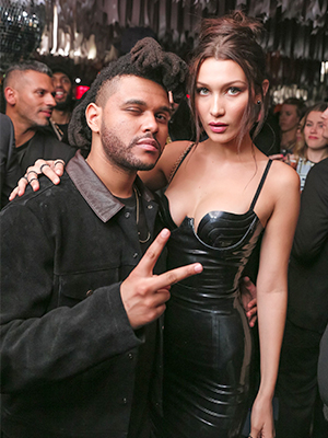 bella hadid the weeknd