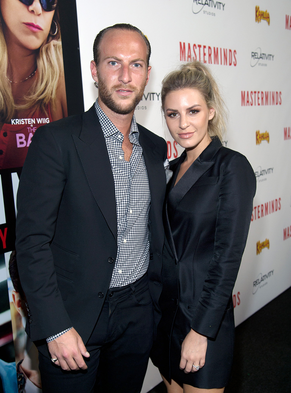 Morgan Stewart and Brendan Fitzpatrick
'Masterminds' film premiere, Los Angeles, USA - 26 Sep 2016