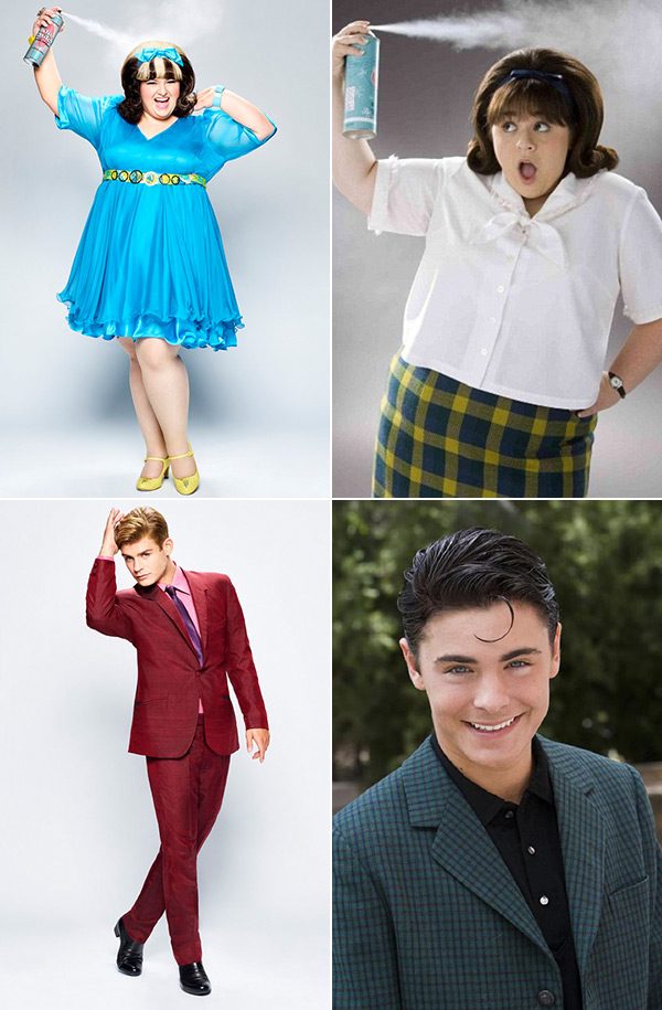 Hairspray Live Vs Movie Cast