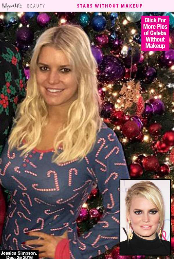 Jessica Simpson Without Makeup