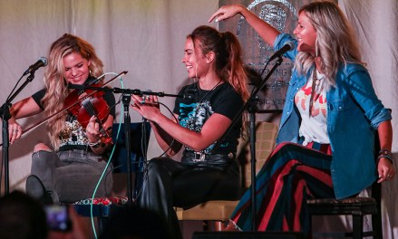 Natalie Stovall, Naomi Cooke and Jennifer Wayne of Runaway June perform onstage at The Listening Room Cafe on August 24, 2020 in Nashville, Tennessee.
Runaway June in concert, The Listening Room Cafe, Nashville, Tennessee, USA - 24 Aug 2020