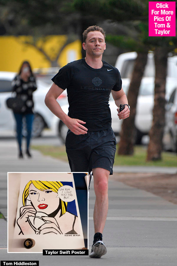 Tom Hiddleston Taylor Swift Poster