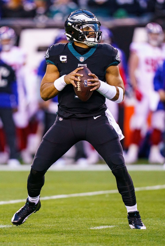 Jalen Hurts In Action