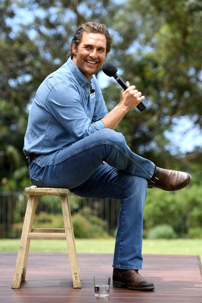 Matthew McConaughey visits Sydney, Australia