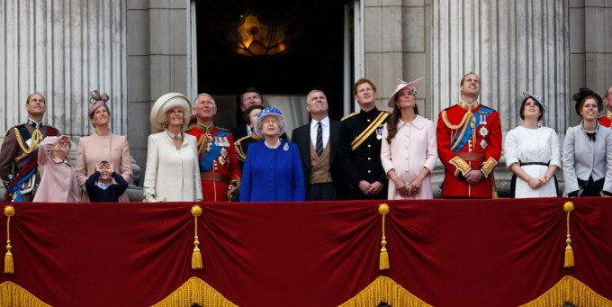 Queen Elizabeth II & family