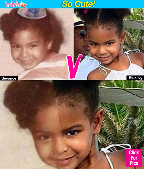 Blue Ivy Beyonce Twins Pic