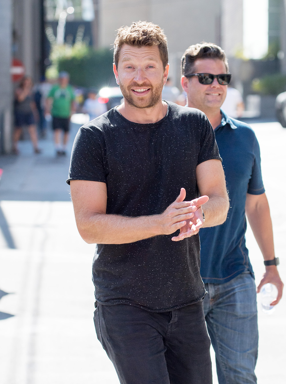 Brett Eldredge
'Jimmy Kimmel Live' TV show, Los Angeles, USA - 07 Aug 2018