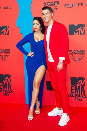 Cristiano Ronaldo and Georgina Rodriguez
26th MTV EMA, Arrivals, Seville, Spain - 03 Nov 2019