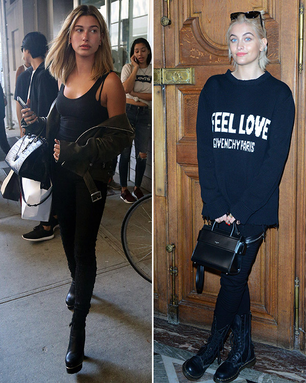 Hailey Baldwin Supports Paris Jackson