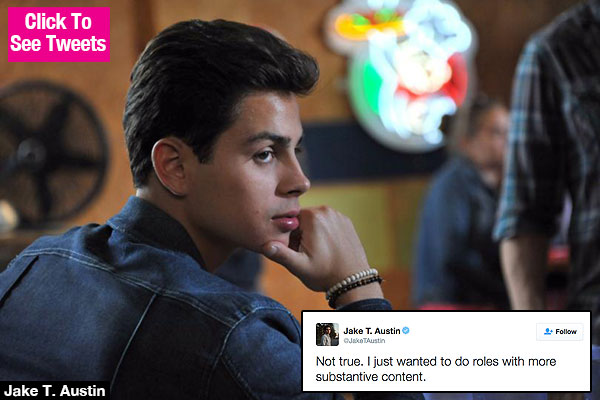 Why Jake T. Austin Left The Fosters
