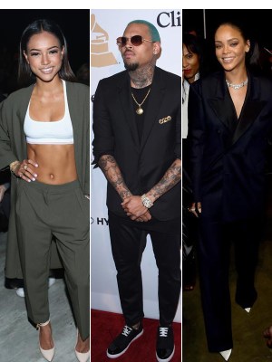 Rihanna Upset Chris Brown Dissing Karrueche