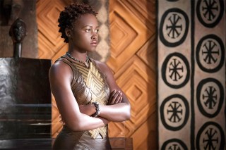 BLACK PANTHER, Lupita Nyong'o, 2018. ph: Matt Kennedy /© Marvel / © Walt Disney Studios Motion Pictures /Courtesy Everett Collection