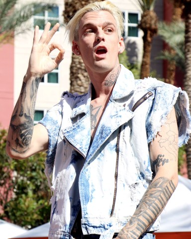 Aaron Carter
Aaron Carter performs at Flamingo Go Pool, Las Vegas, USA - 15 Apr 2017
International Pop Sensation Aaron Carter Performs at Flamingo Go Pool