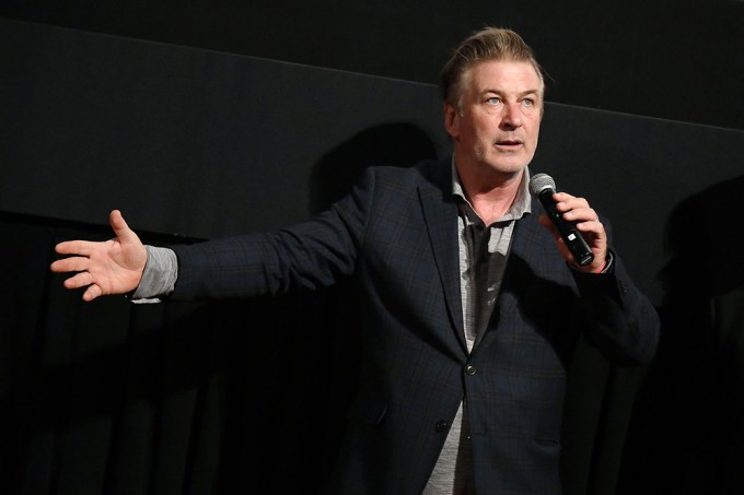 Alec Baldwin at the screening of ‘Crown Vic’