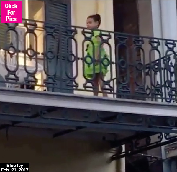 Blue Ivy Fans Wave