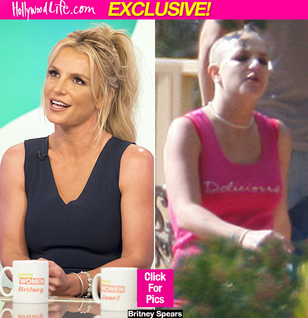 Britney Spears Shaved Head