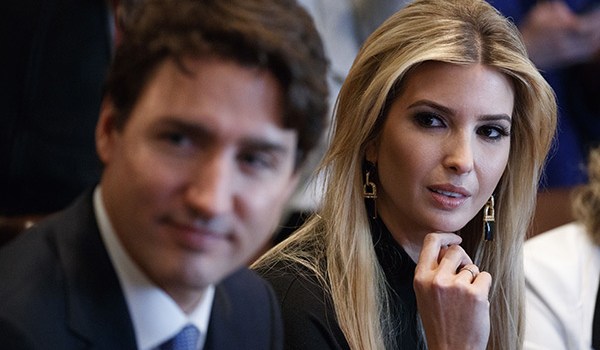 Ivanka Trump Loves Justin Trudeau