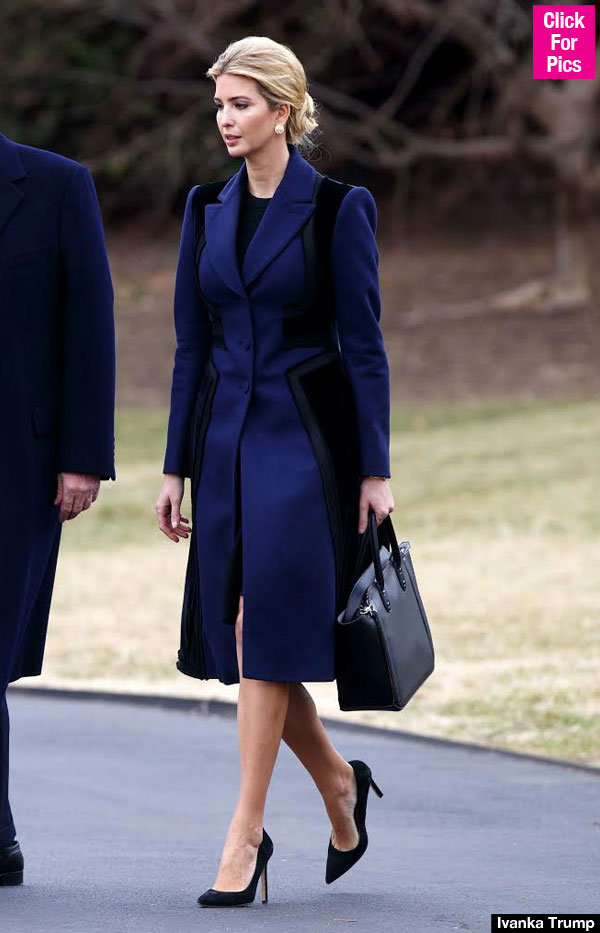 ivanka trump blue coat