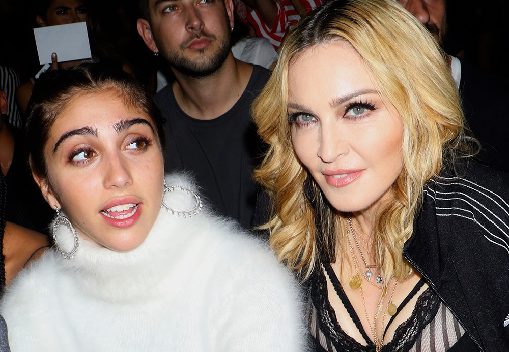 Lourdes Maria Ciccone Leon and MadonnaAlexander Wang show, front row, Spring Summer 2017, New York Fashion Week, USA - 10 Sep 2016