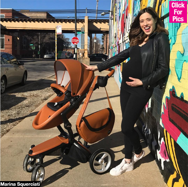 Marina Squerciati Pregnant