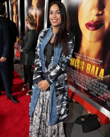 Rosario DawsonColumbia Pictures presents the World Premiere of MISS BALA at Regal L.A. Live, Los Angeles, CA, USA - 30 January 2019