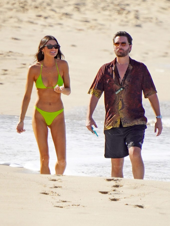 Bella Banos & Scott Disick in St. Barts