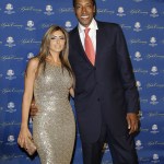 Chicago Bulls legend Scottie Pippen arrives with his wife Larsa Younan
The 39th Ryder Cup Gala at Akoo Theatre in Rosemont, Illinois, America - 26 Sep 2012
