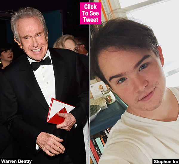 Warren Beatty Son Oscars