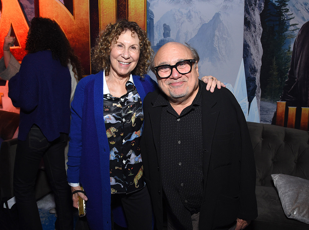 Rhea Perlman and Danny DeVito
'Jumanji: The Next Level' film premiere, After Party, TCL Chinese Theatre, Los Angeles, USA - 09 Dec 2019