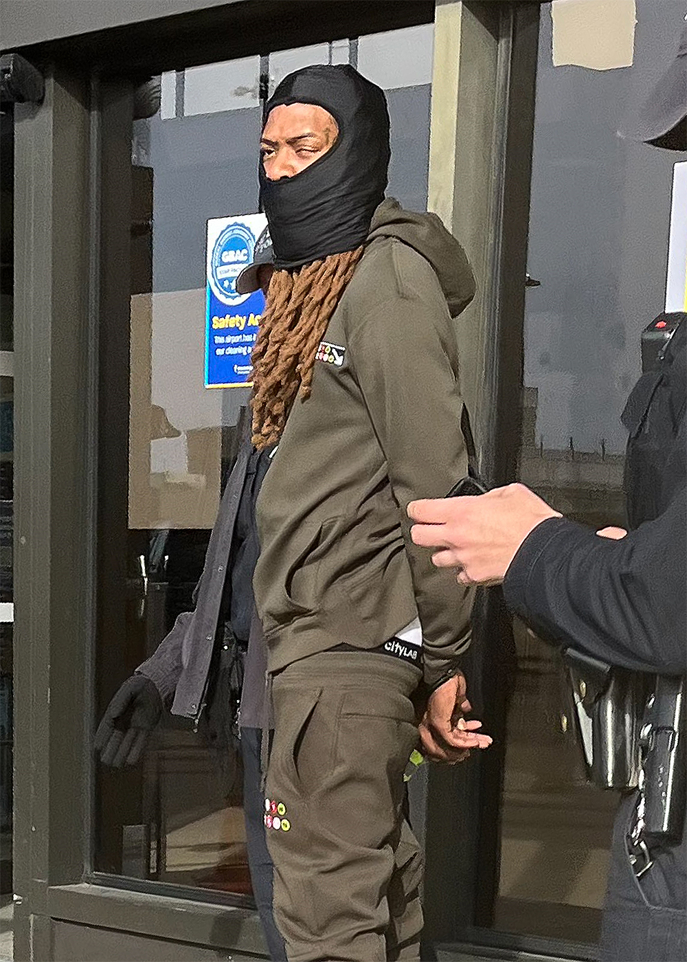 *EXCLUSIVE* Fetty Wap Arrested on Warrant at Newark Airport