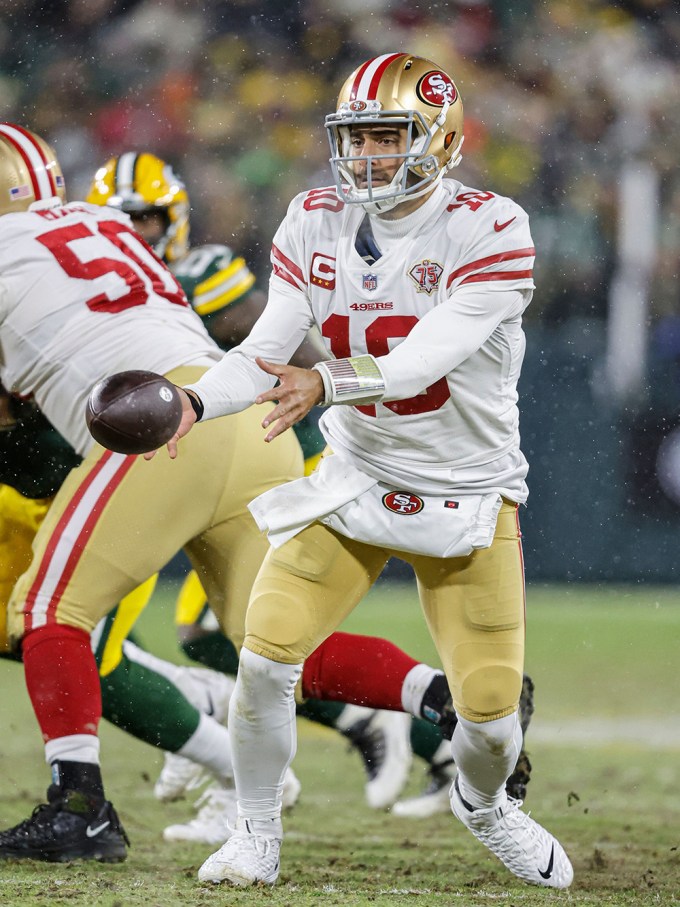 Jimmy Garoppolo Playing Football