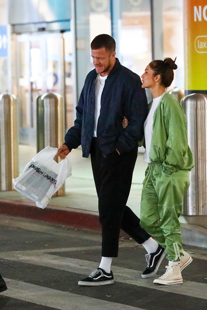 Minka Kelly & Dan Reynolds at LAX