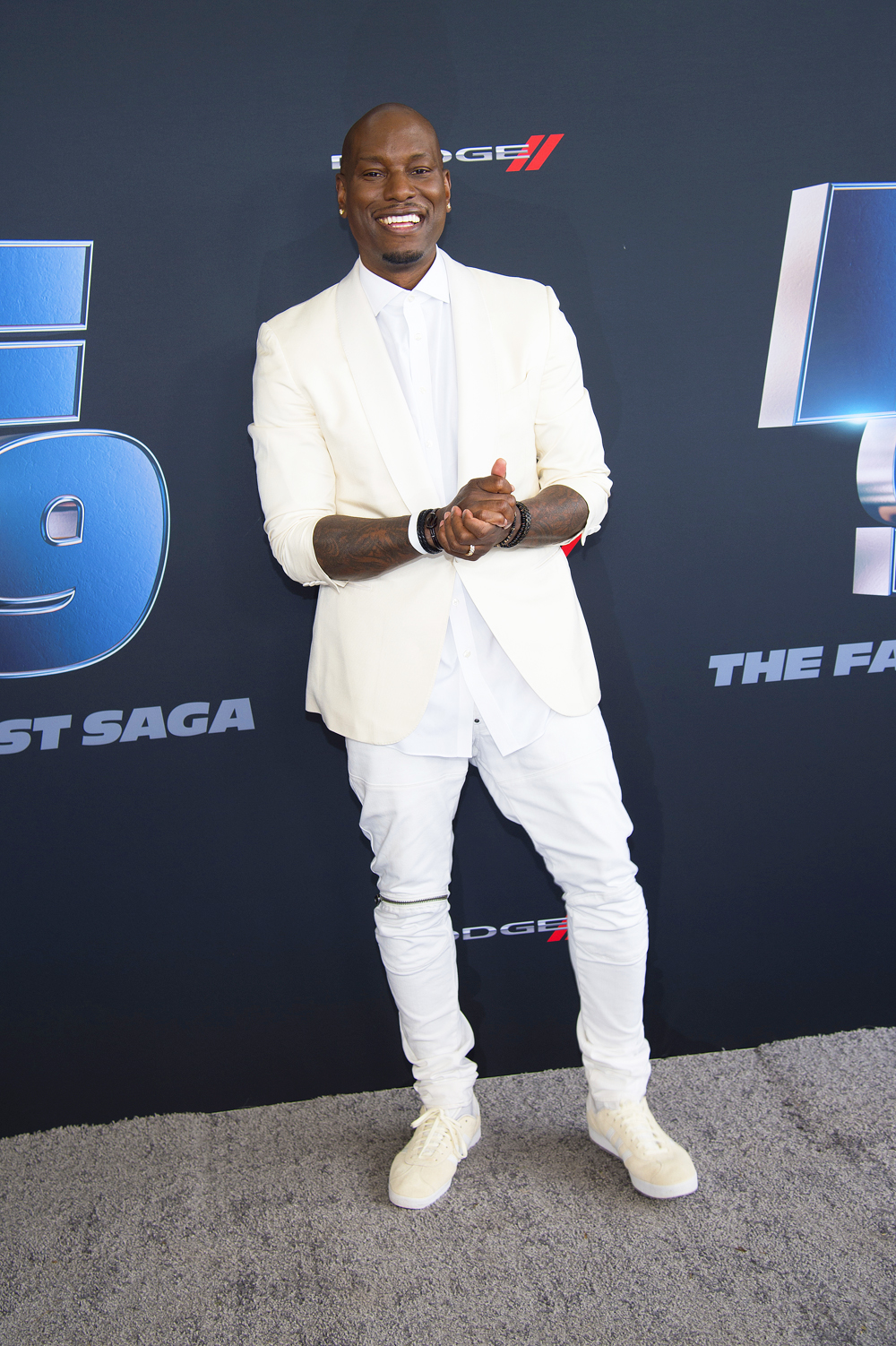 Recording artist Tyrese Gibson attends the the Road to "Fast & Furious 9" Concert at Maurice A. Ferré Park on Friday, Jan. 31, 2020, in Miami, Fla. (Photo by Scott Roth/Invision/AP)