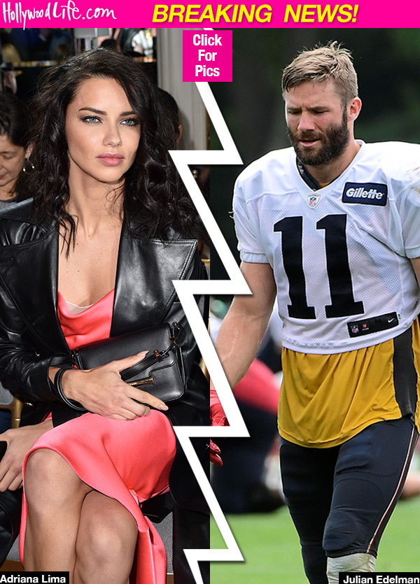 Adriana Lima Julian Edelman Break Up