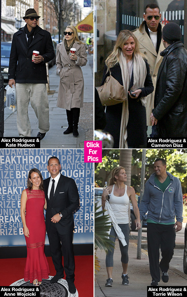 Alex Rodriguez Dating History